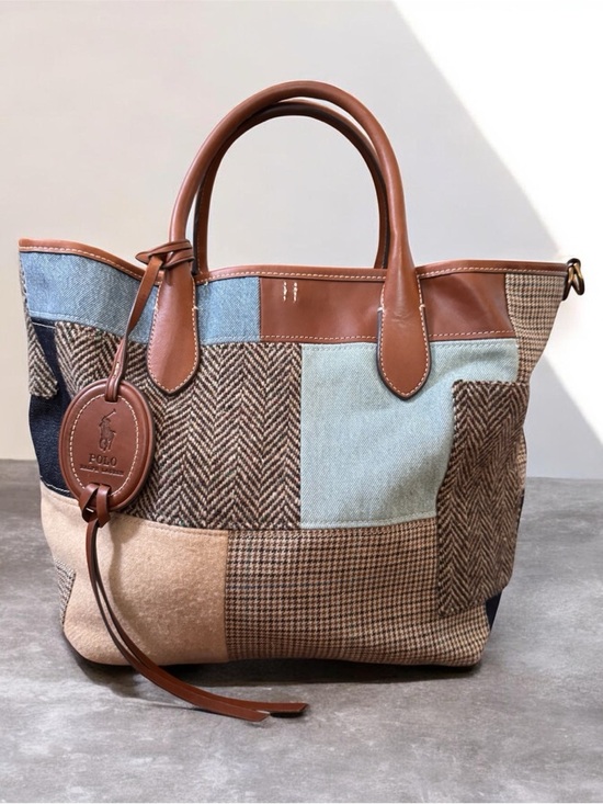 Polo Ralph Lauren Other - RALPH LAUREN Polo tweed and leather tote, one size, NWOT